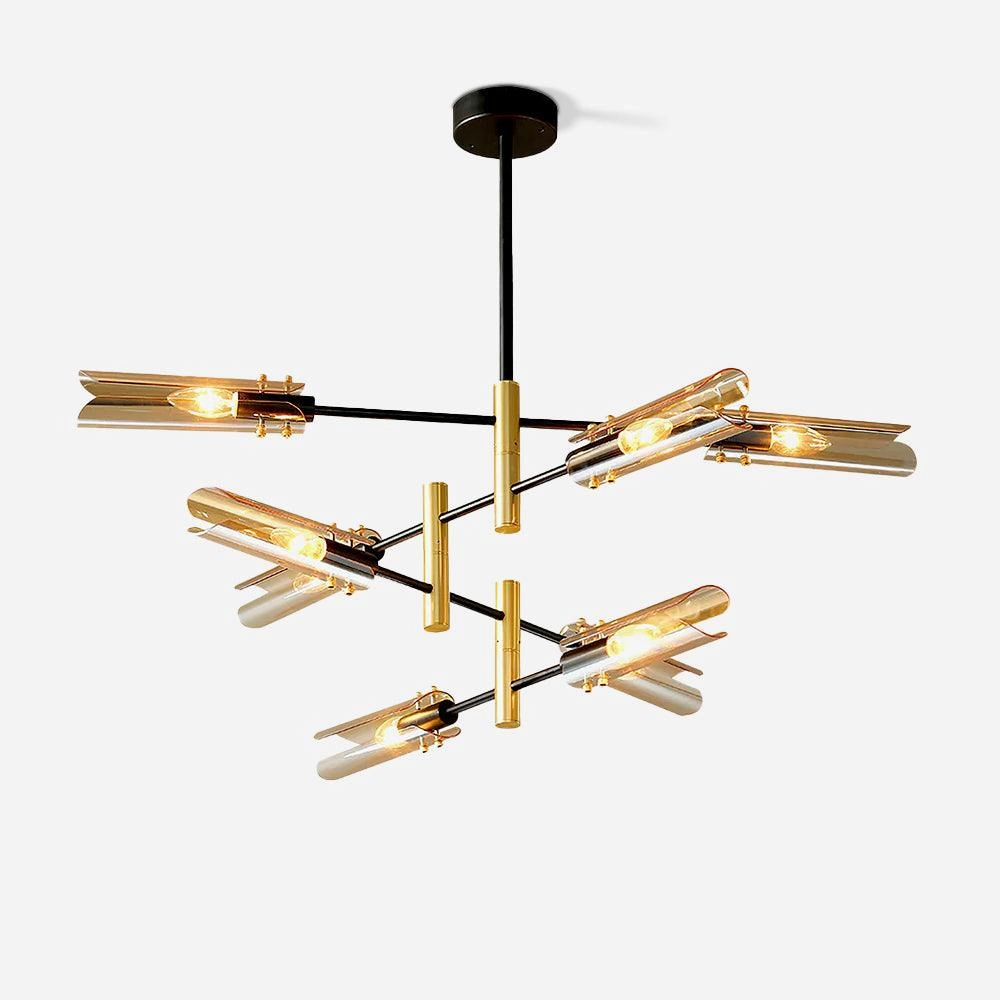 Astrid Double Chandelier modern modeling table light