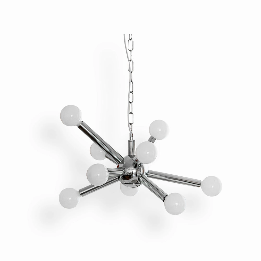 Atomic Age Chandelier flowerpot LED lamp