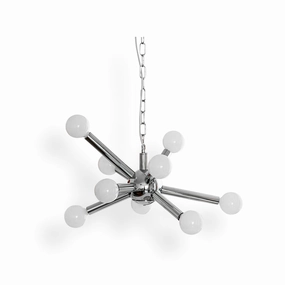 Atomic Age Chandelier flowerpot LED lamp
