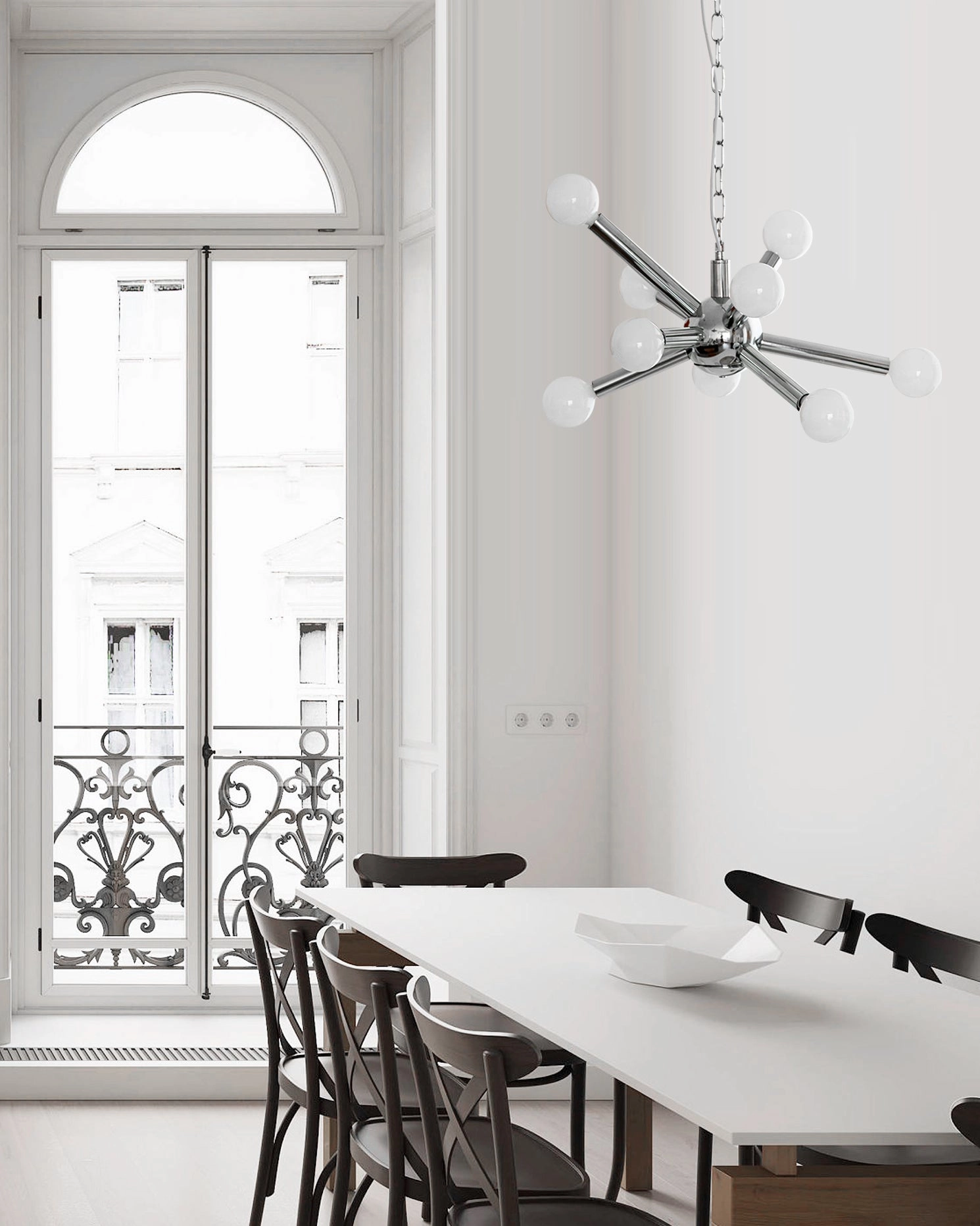 Atomic Age Chandelier