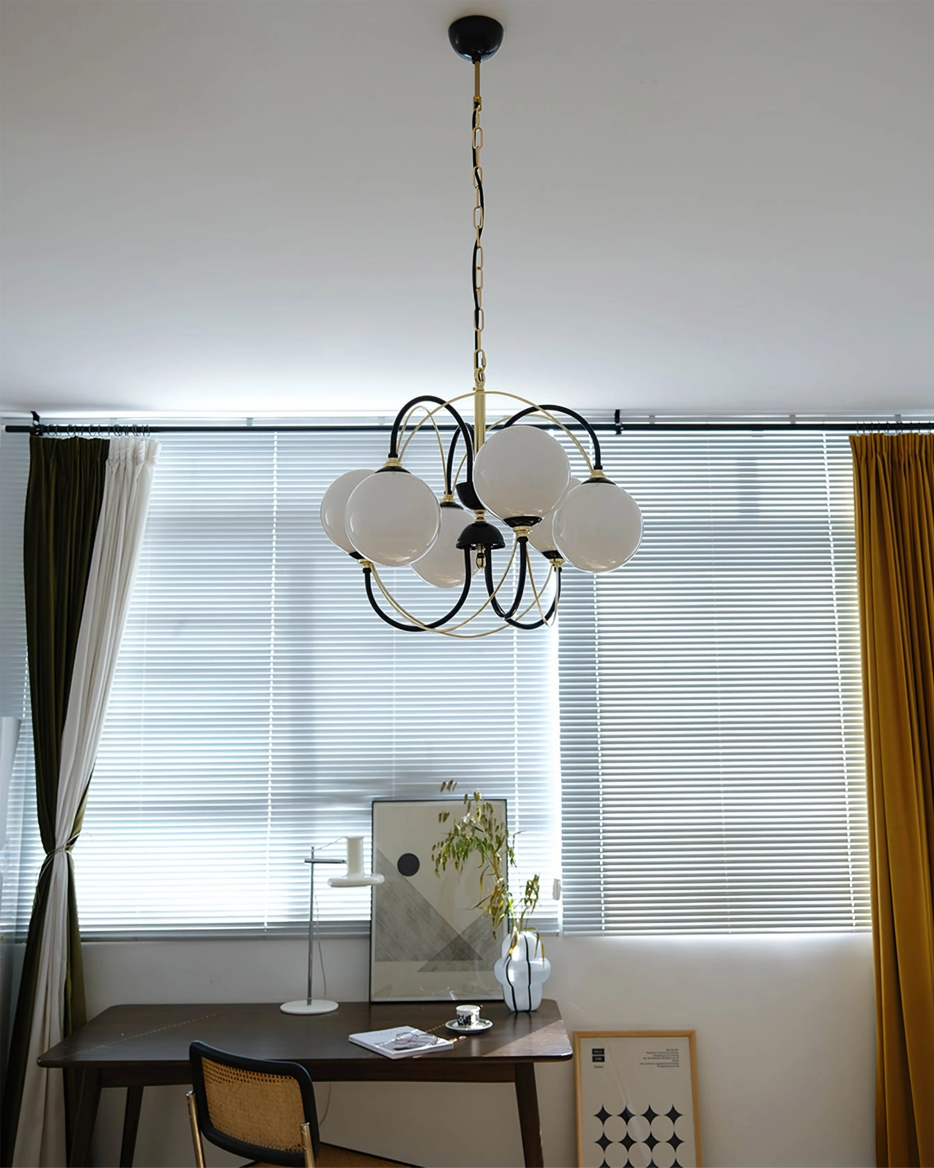 Atomic Orbit Chandelier