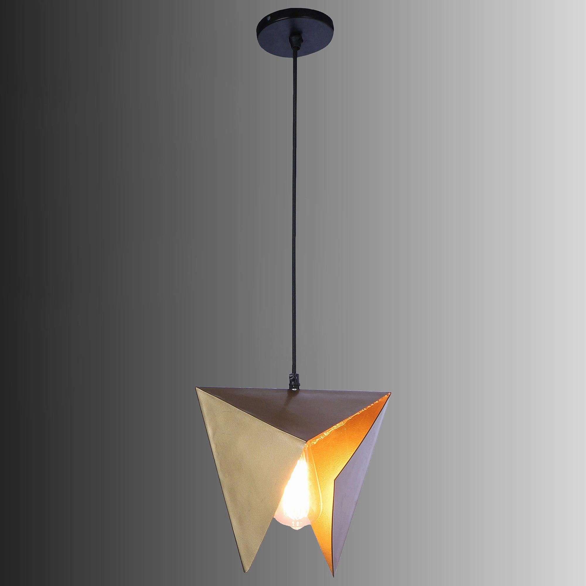 Atupa Gold Metal Hanging Light by SS Lightings