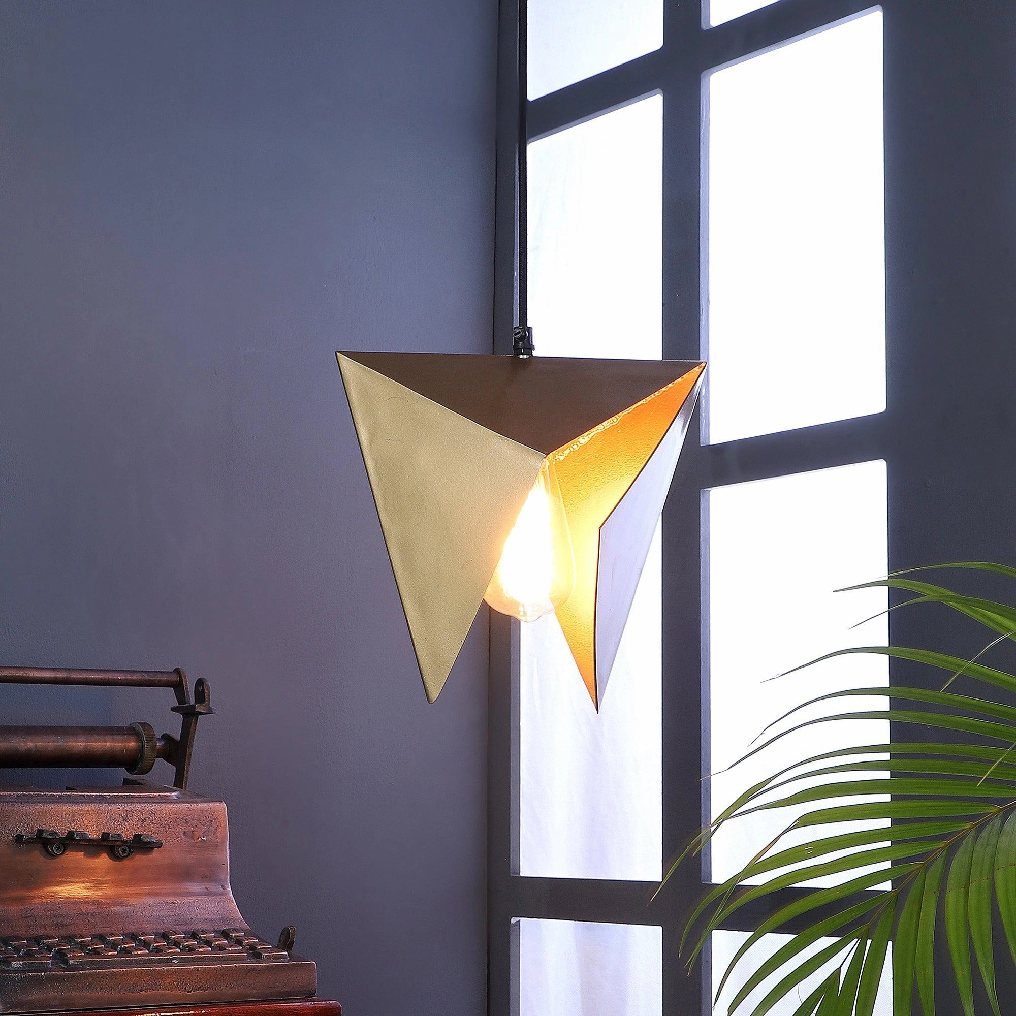 Atupa Gold Metal Hanging Light by SS Lightings