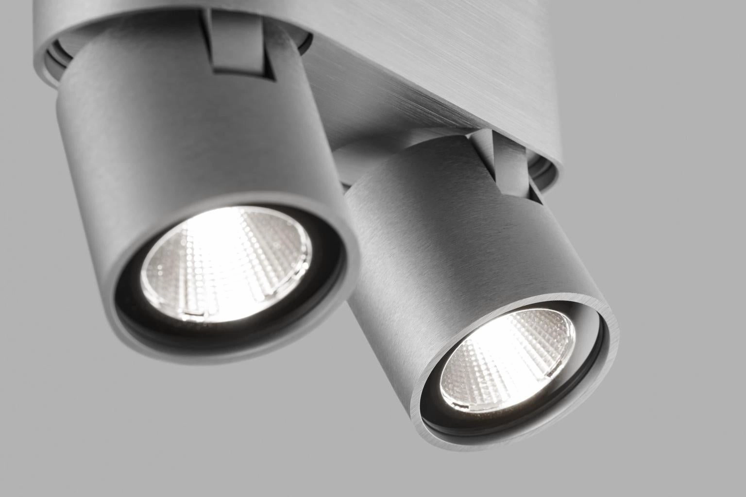 AURA C2 LOFTSLAMPE TITANIUM LED