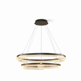 Aura Chandelier flowerpot LED lamp