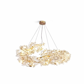 Aurea Chandelier flowerpot LED lamp