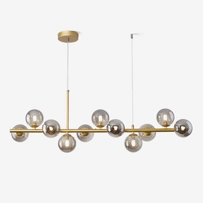 Aurelia Globe Chandelier modern modeling table light