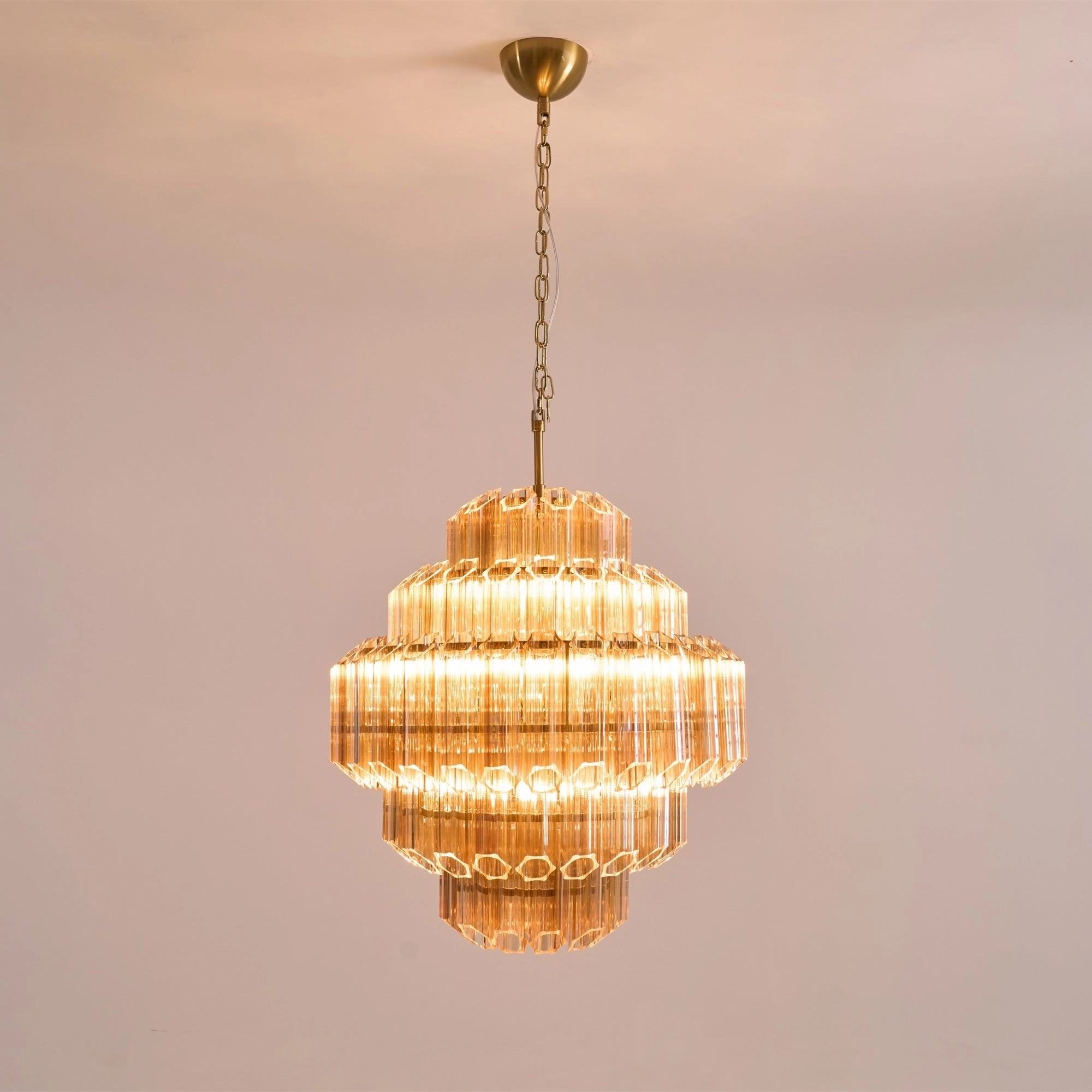 Aurum Cascade Murano Chandelier