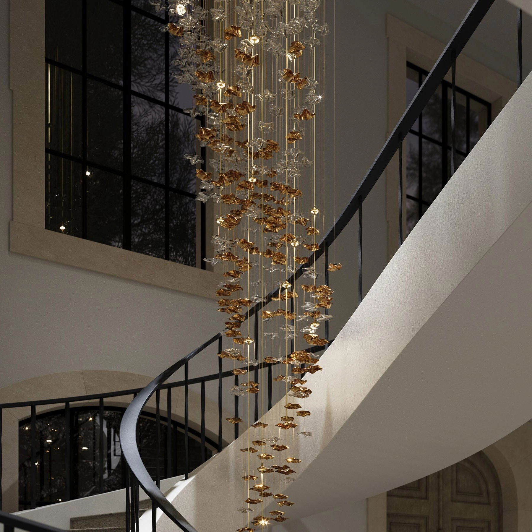 Avenia Fluid Chandelier