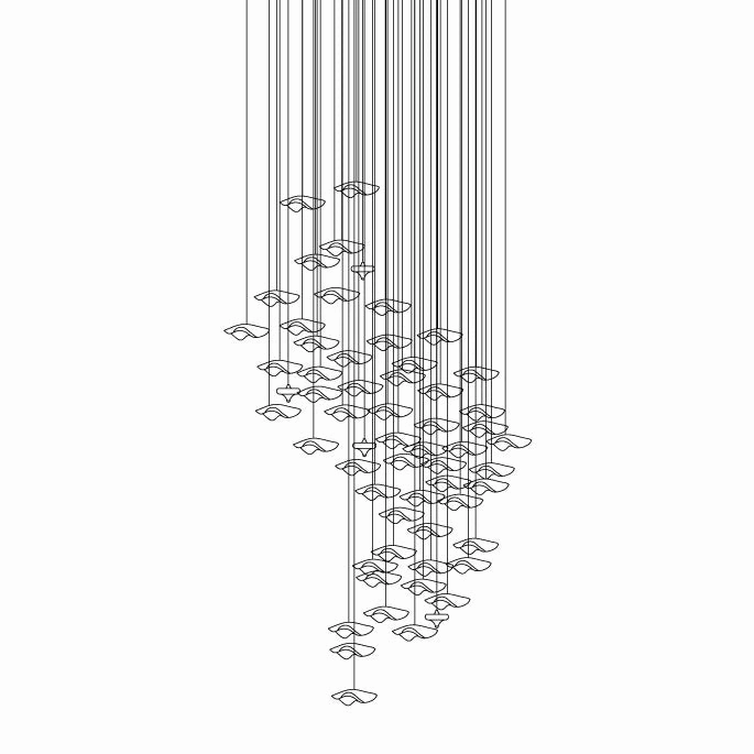 Avenia Fluid Chandelier