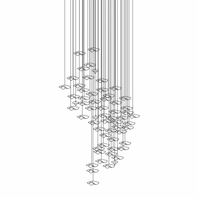 Avenia Fluid Chandelier