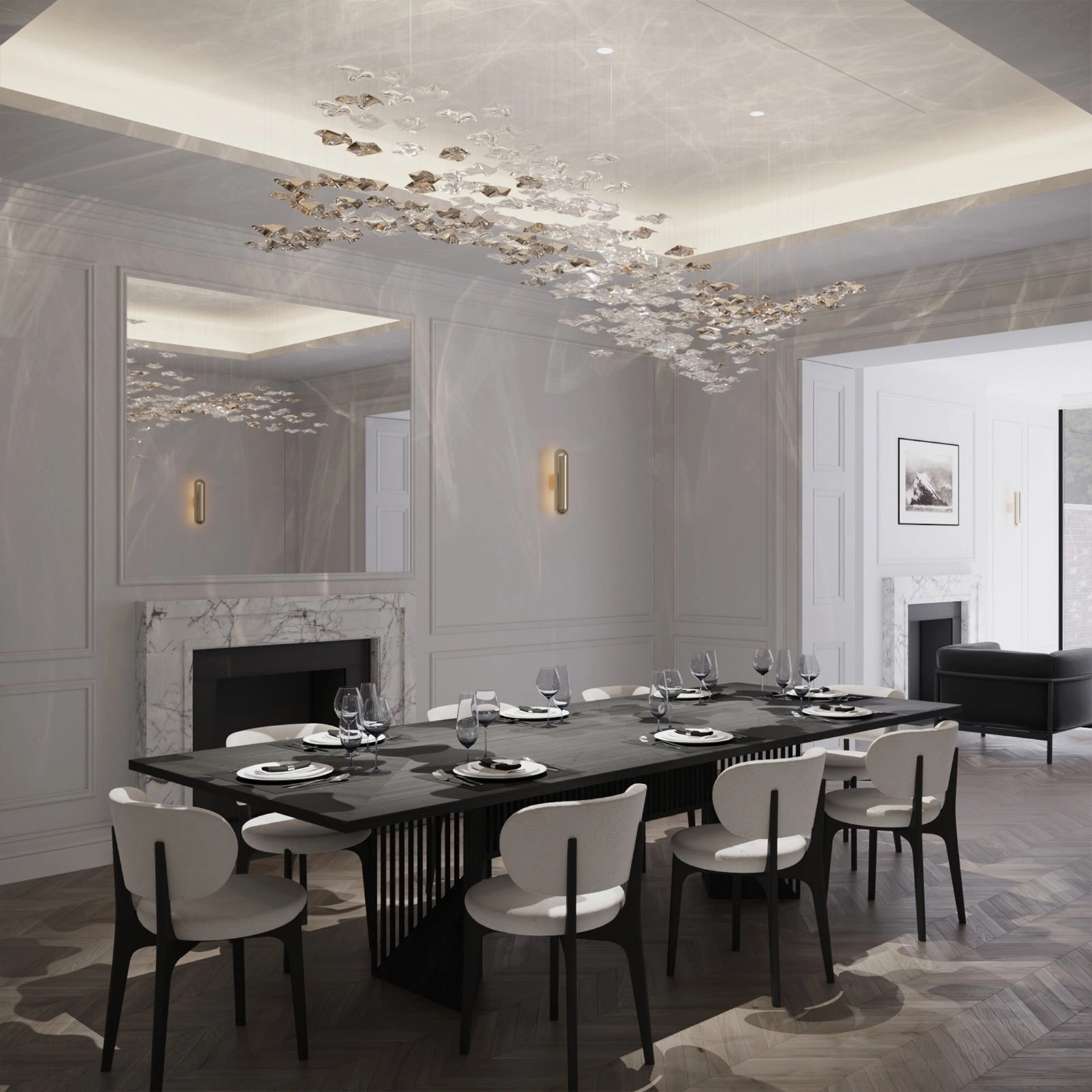 Avenia Fluid Chandelier