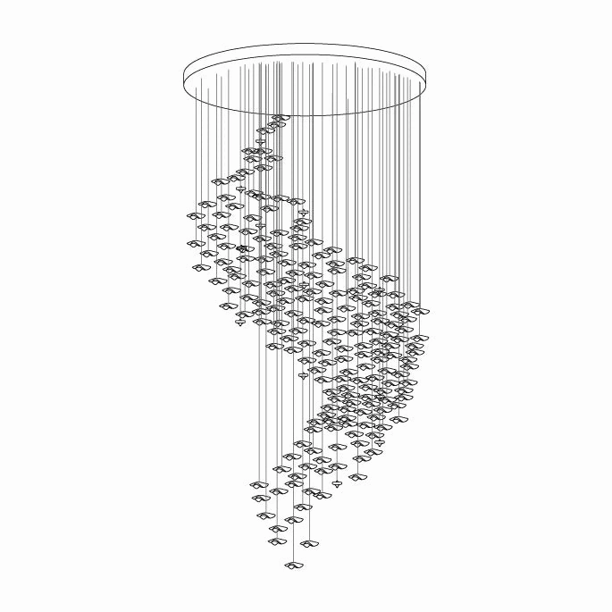 Avenia Fluid Chandelier