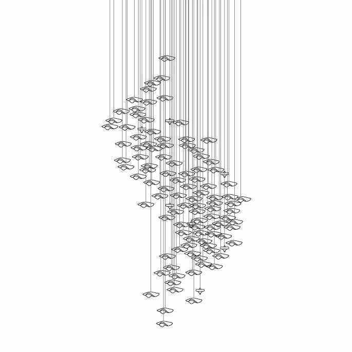 Avenia Fluid Chandelier