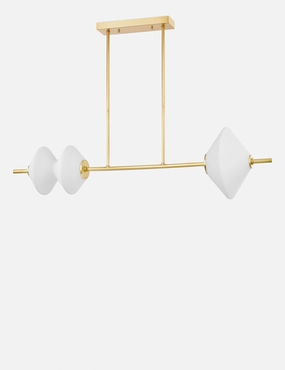 Ayrton Linear Chandelier flowerpot LED lamp
