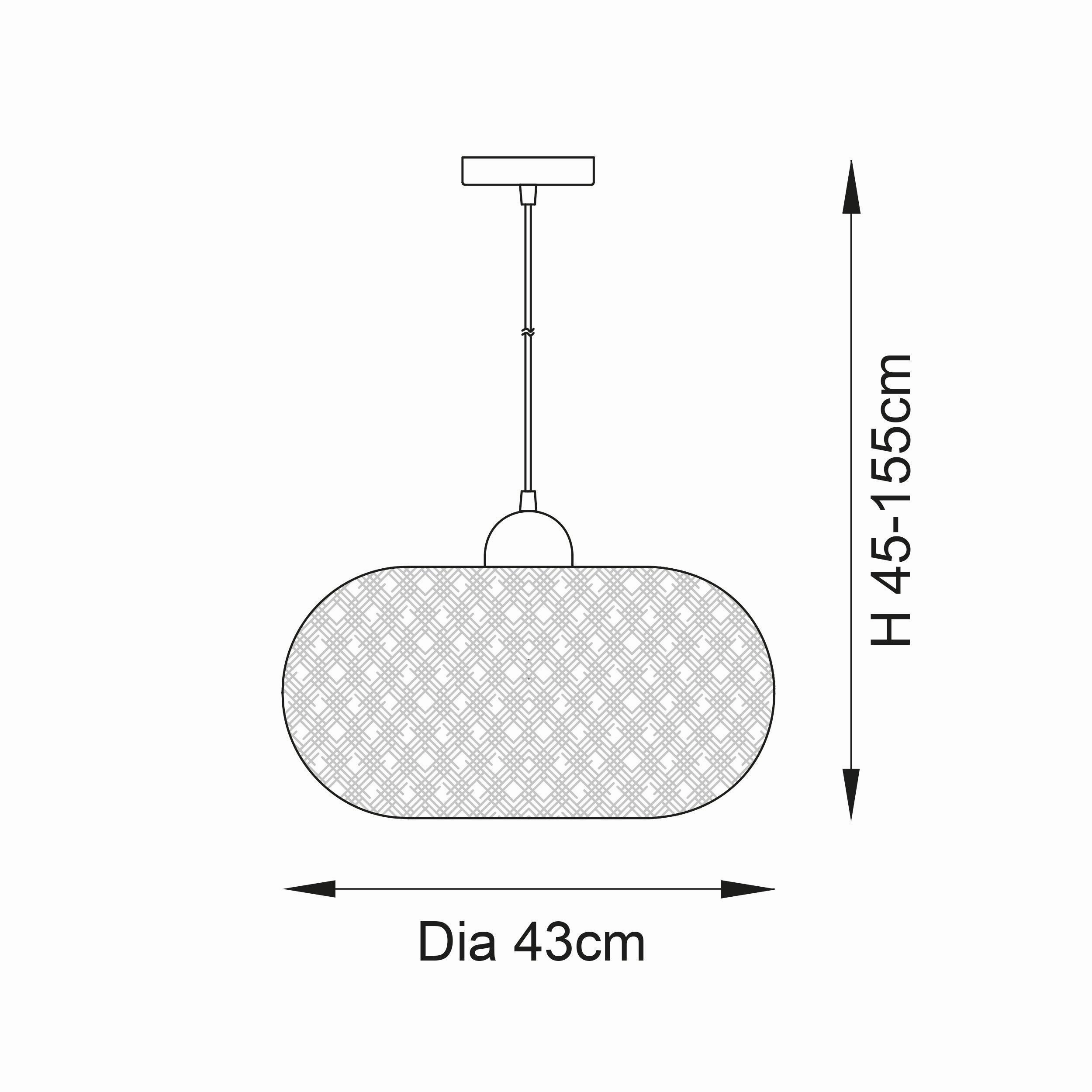 Bali Natural Bamboo Ceiling Pendant Light