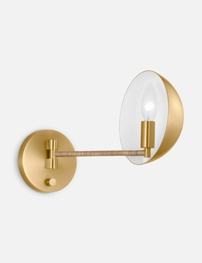 Balleroy Sconce by Christiane Lemieux minimalist reading light