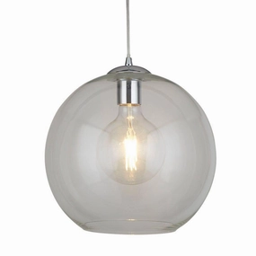 Balls 1 Light Round Clear Glass 30cm Ceiling Pendant modern ceiling lamp
