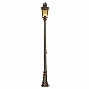 Baltimore Weathered Bronze Large Outdoor Lamp Post Lantern outdoor wall lamp
