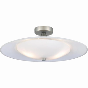 Baroni Loftlampe 45 Opal/alu ceramic table lamp