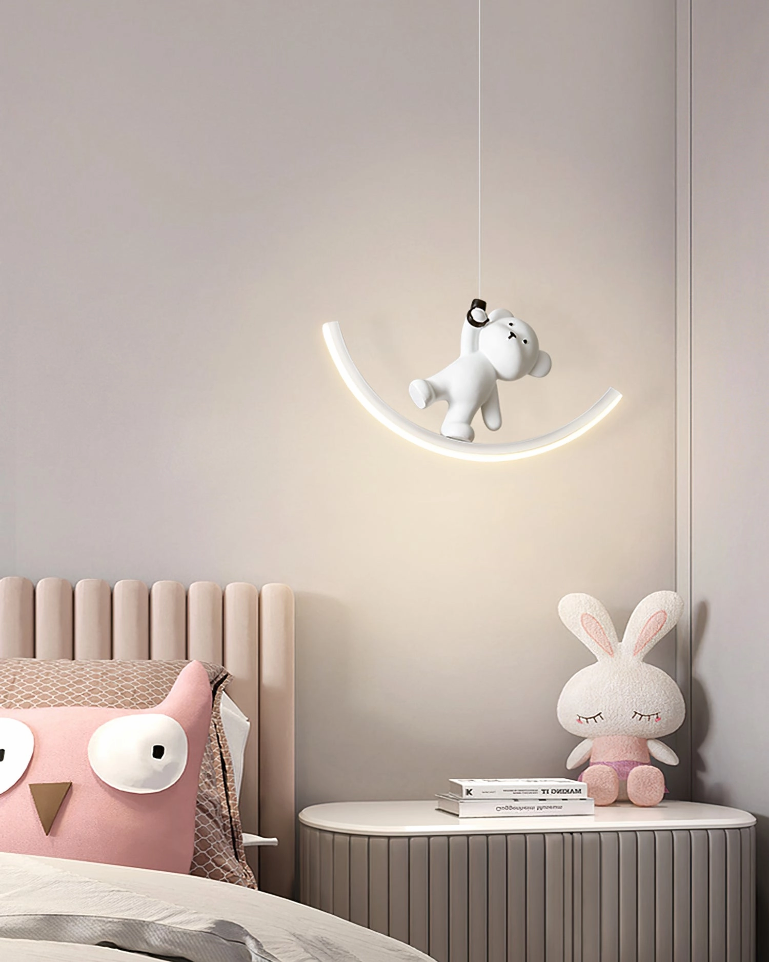 Bear Resin Pendant Lamp