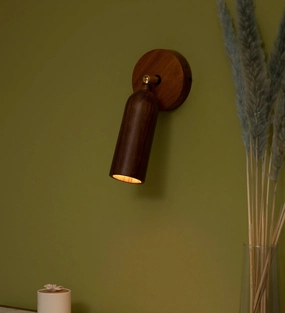 Bedside Wooden Wall Sconce vintage desk lamp