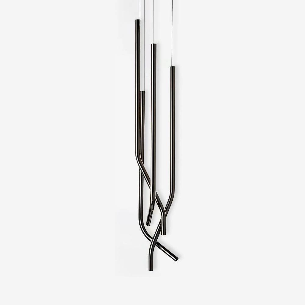 Bending Line Pendant Lamp modern modeling table light