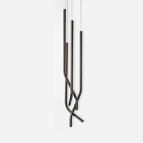 Bending Line Pendant Lamp modern modeling table light