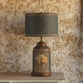 Beurre Tole Lamp Set rechargeable bedside light