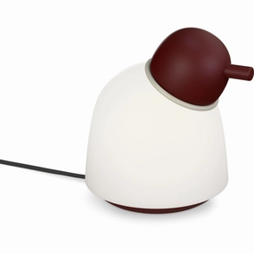 BIRD BORDLAMPE RD/SAND OPAL - Belid ambient lighting fixture