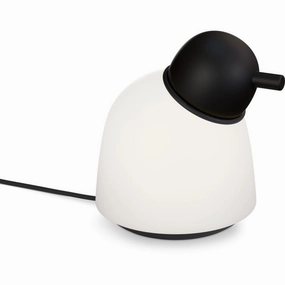 BIRD BORDLAMPE SORT/OPAL - Belid ambient lighting fixture