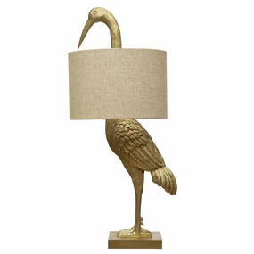 Bird Table Lamp rechargeable bedside light