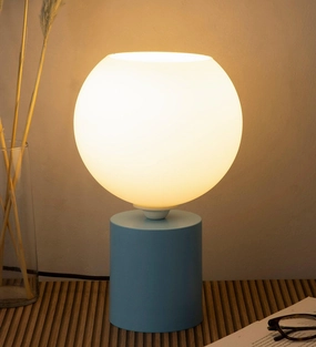 Bixa Blue Table Lamp Louis Poulsen chandelier
