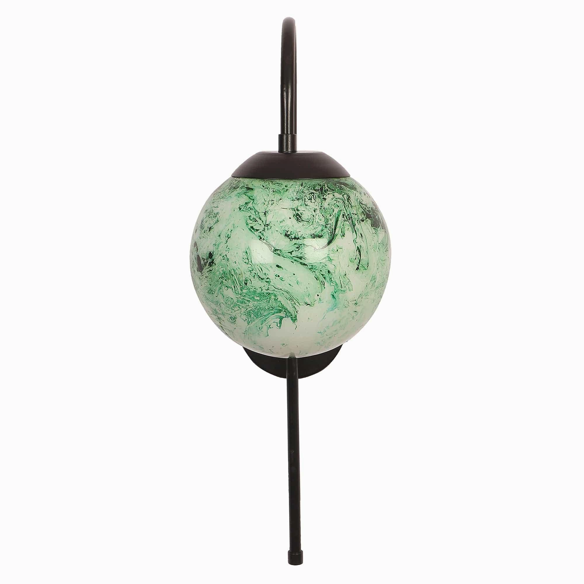 Black And Green Single Iron Wall Lights