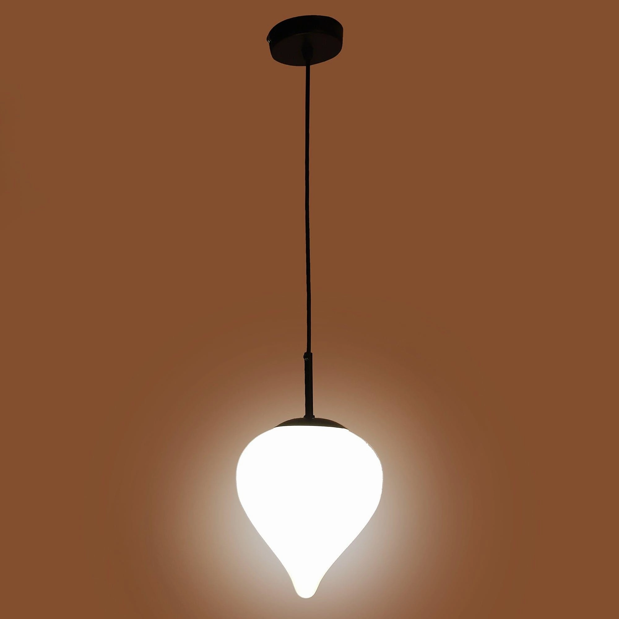 Black And White Iron Hanging Light
