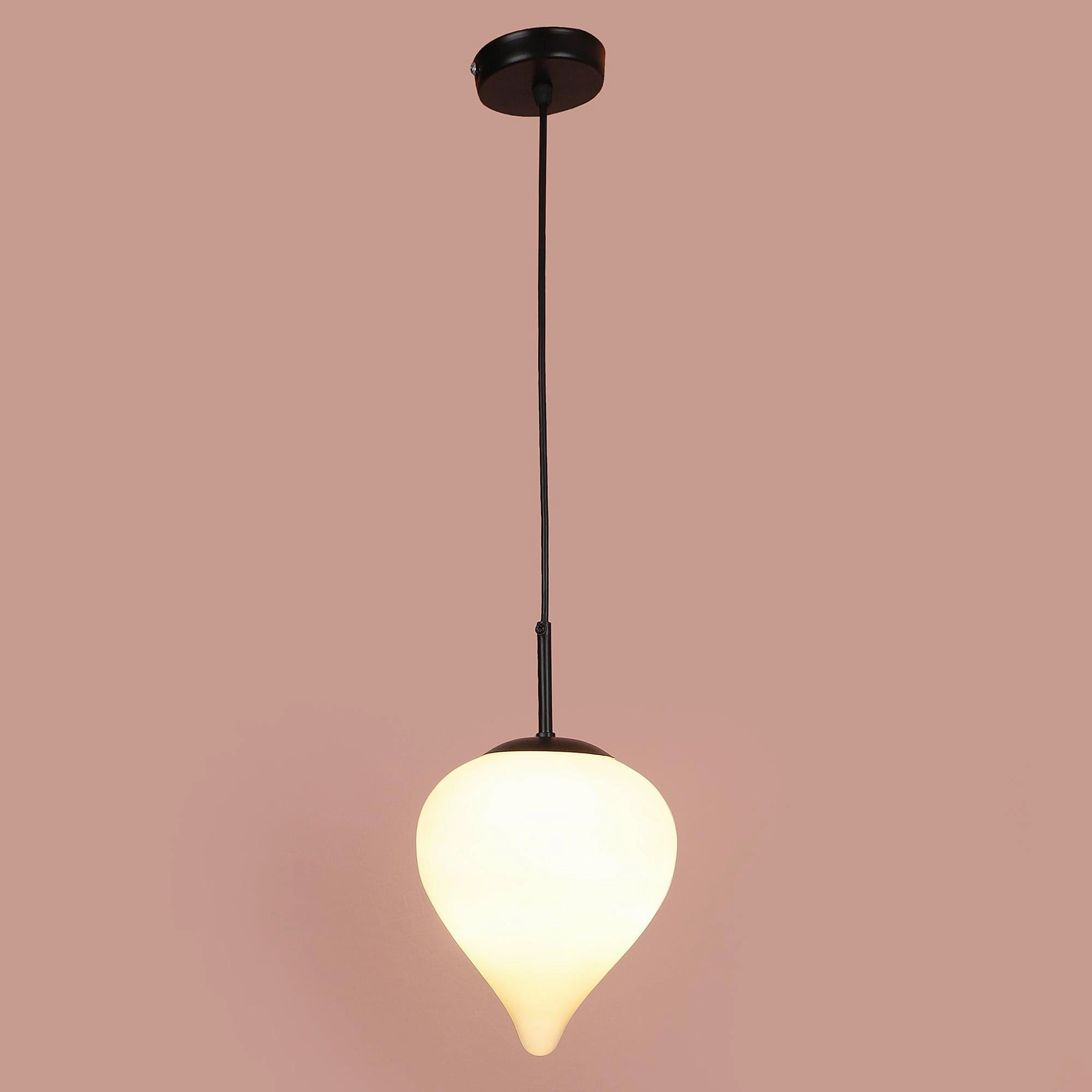 Black And White Iron Hanging Light