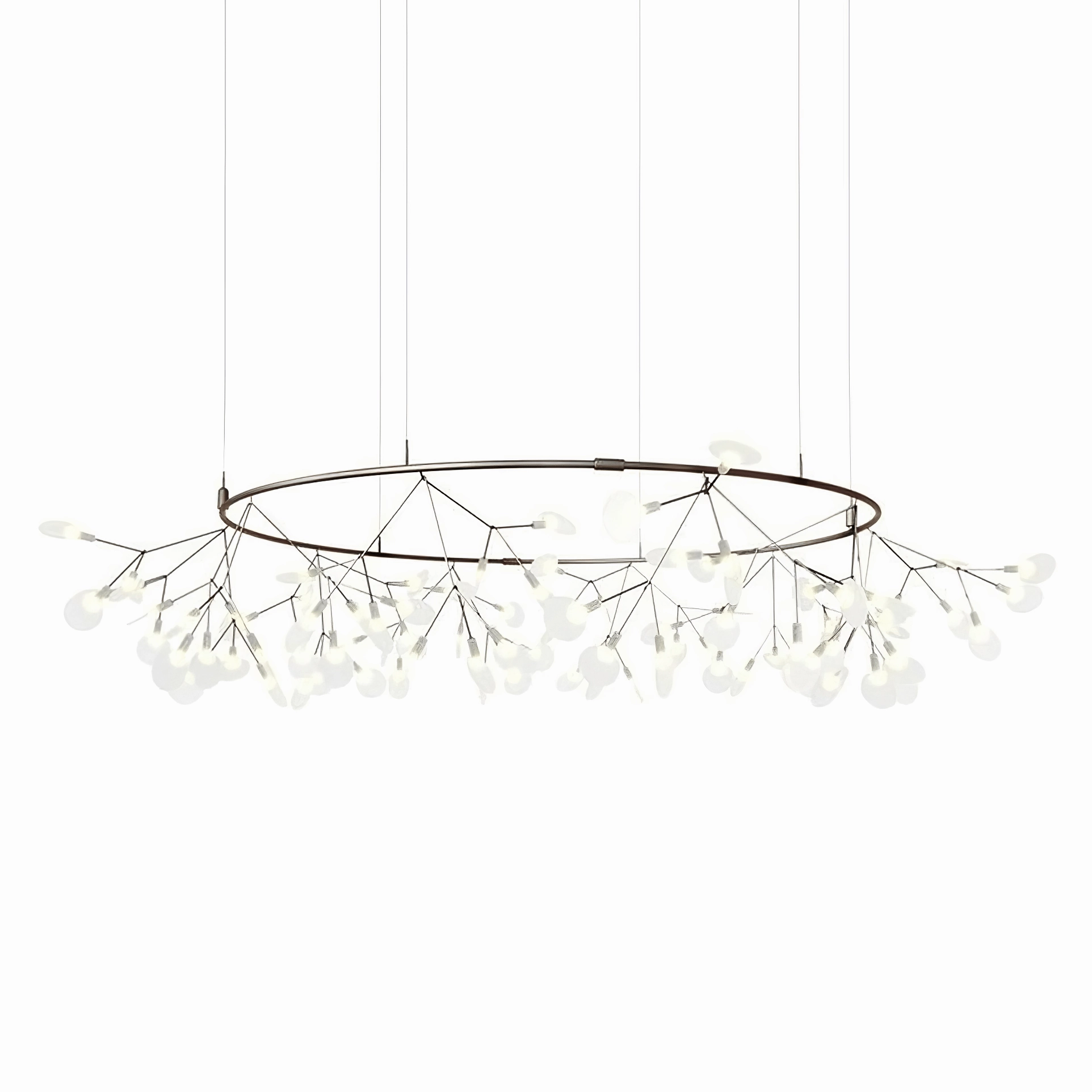 Black Firefly LED Chandelier