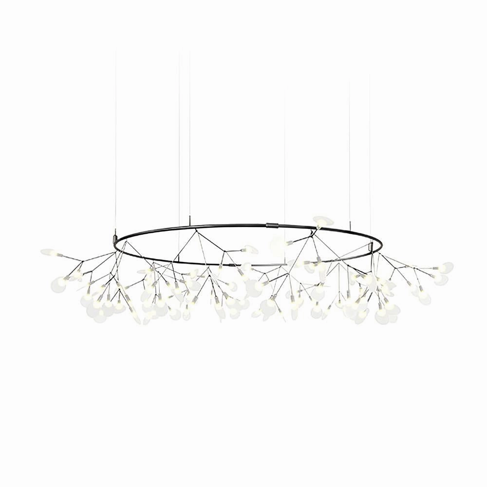 Black Firefly LED Chandelier