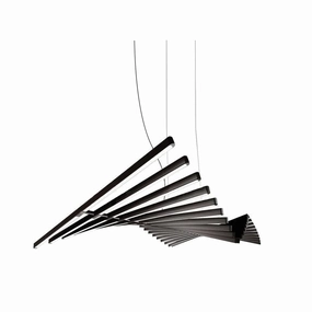 Black Rhythm Collection Chandeliers flowerpot LED lamp