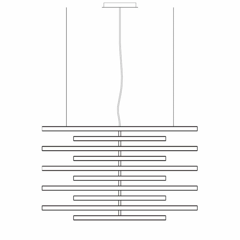 Black Rhythm Collection Chandeliers
