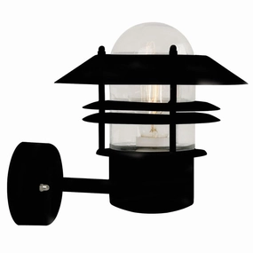 Blokhus Up Udend?rs V?glampe Sort - Nordlux ambient lighting fixture