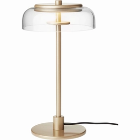 BLOSSI BORDLAMPE NORDIC GULD/KLAR LED DMP ambient lighting fixture