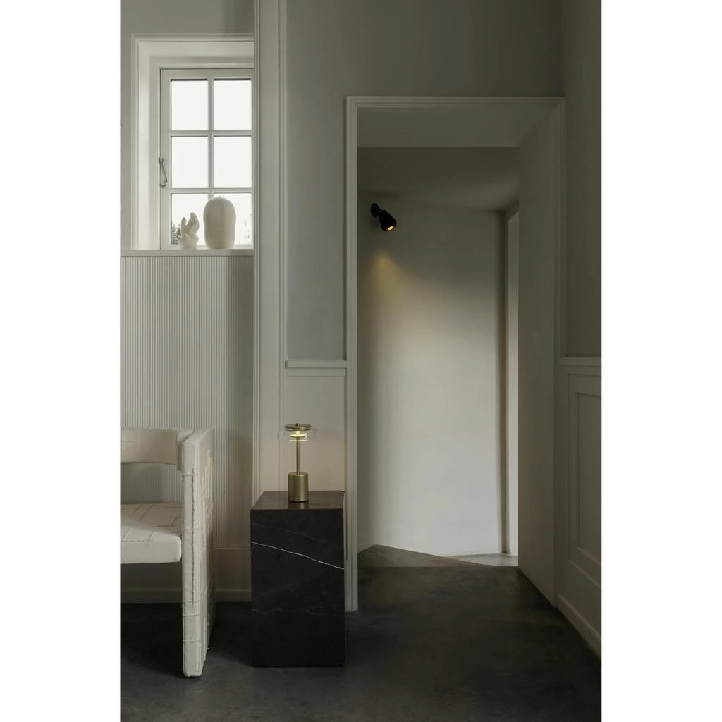 BLOSSI MINI PORTABLE NORDIC GULD/KLAR LED