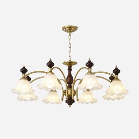 Blossom Flowers Chandelier modern modeling table light