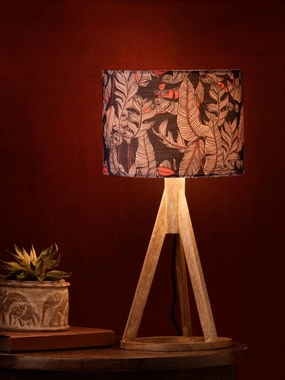 Blue Leaves Trio Wooden Lamp Louis Poulsen chandelier