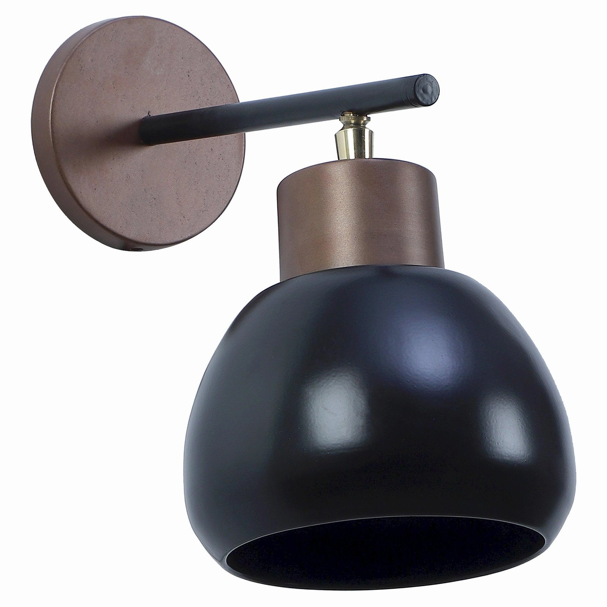 Bon-Bon Black Metal Wall Light by SS Lightings