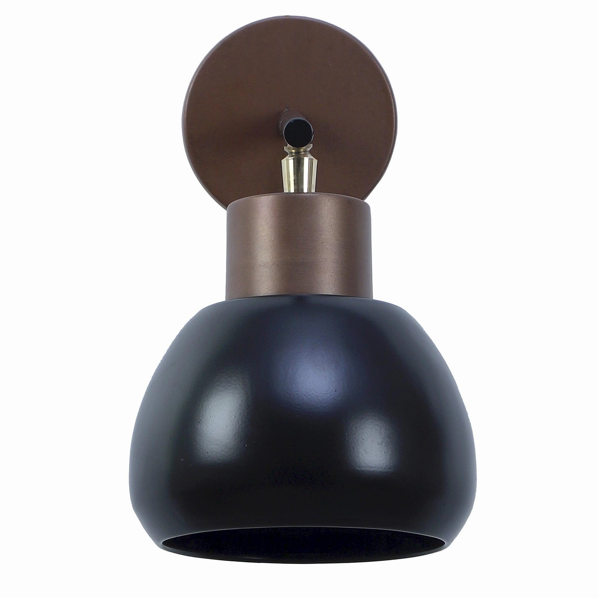 Bon-Bon Black Metal Wall Light by SS Lightings