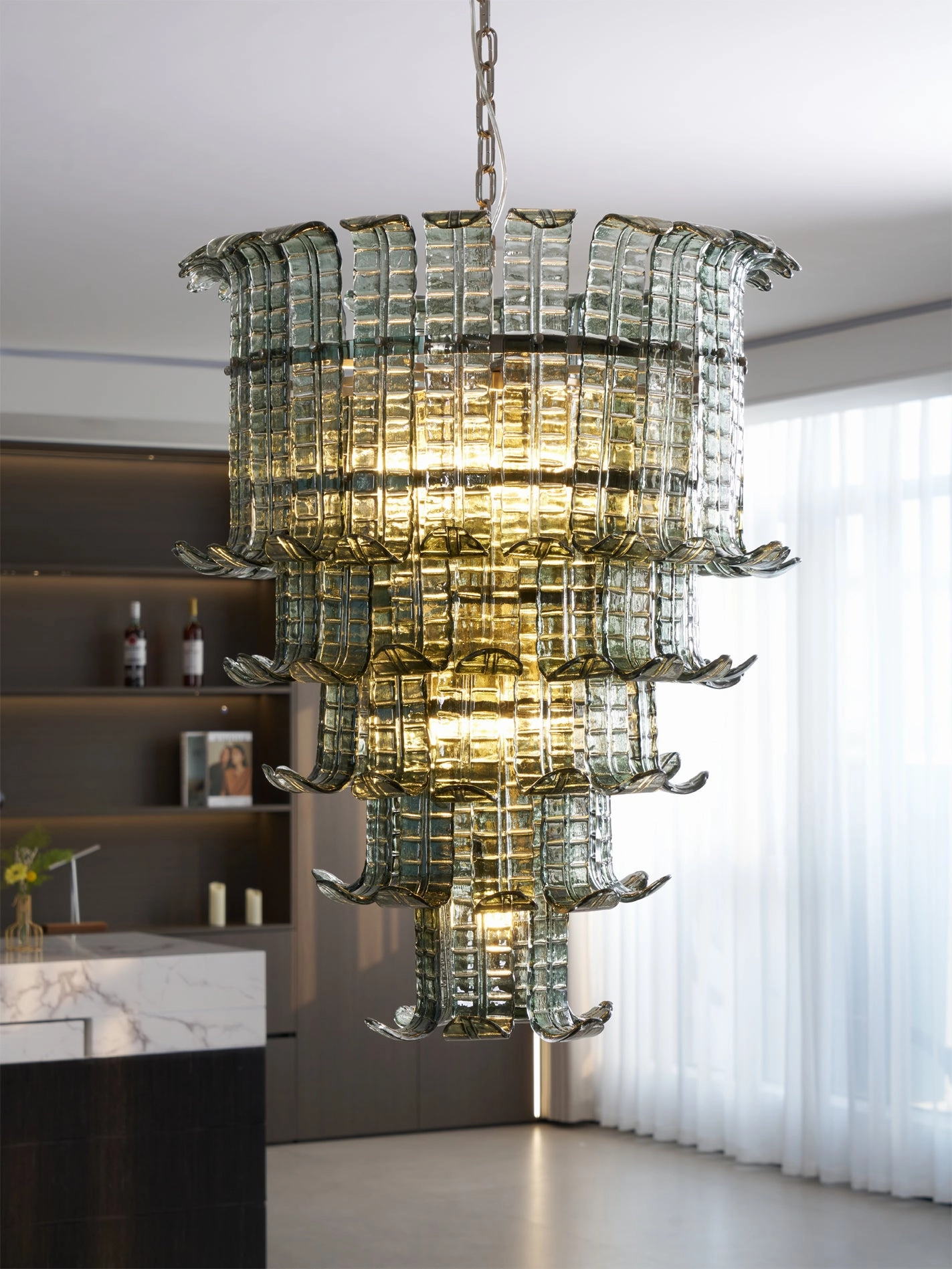 Brasher Murano Chandelier