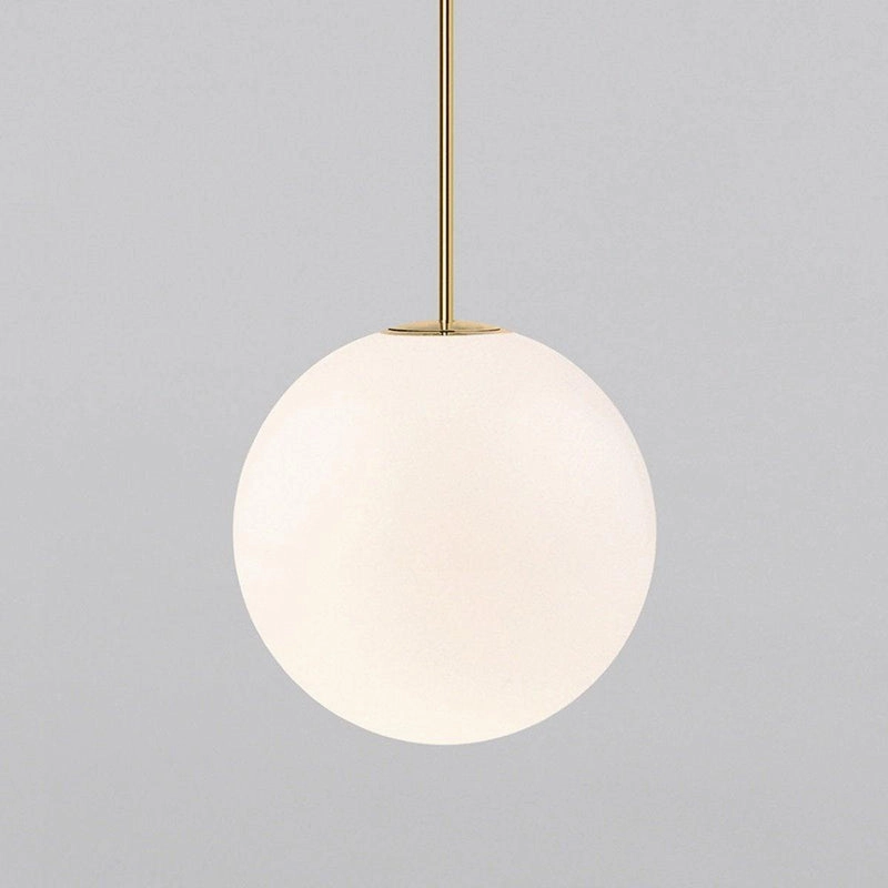 Brass Architectural Pendant Light