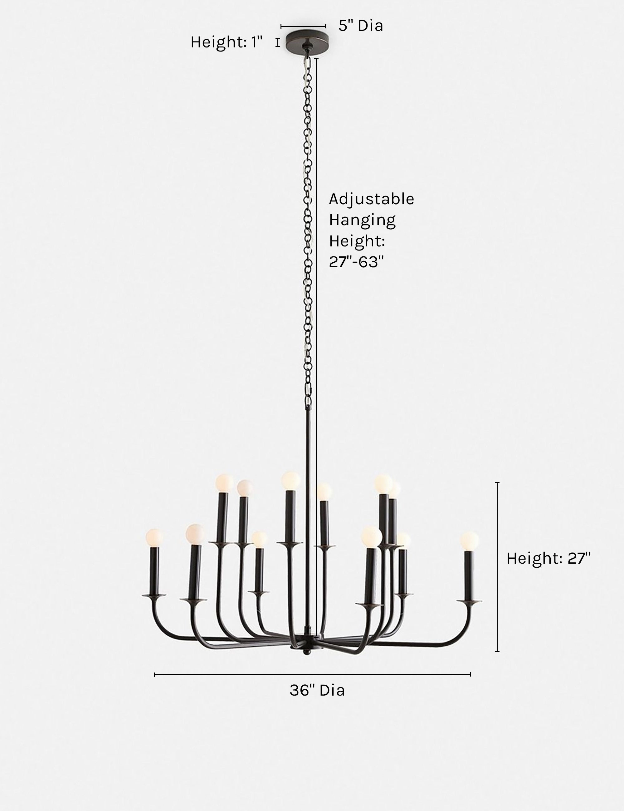 Breck Chandelier by Arteriors
